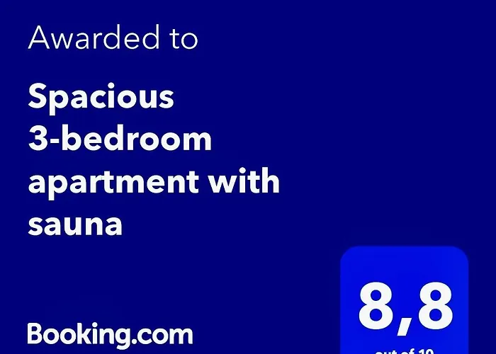 Appartement Spacious 3-bedroom With Sauna Pärnu